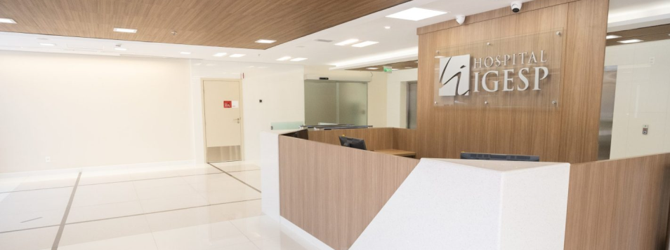 Recepção do Hospital IGESP