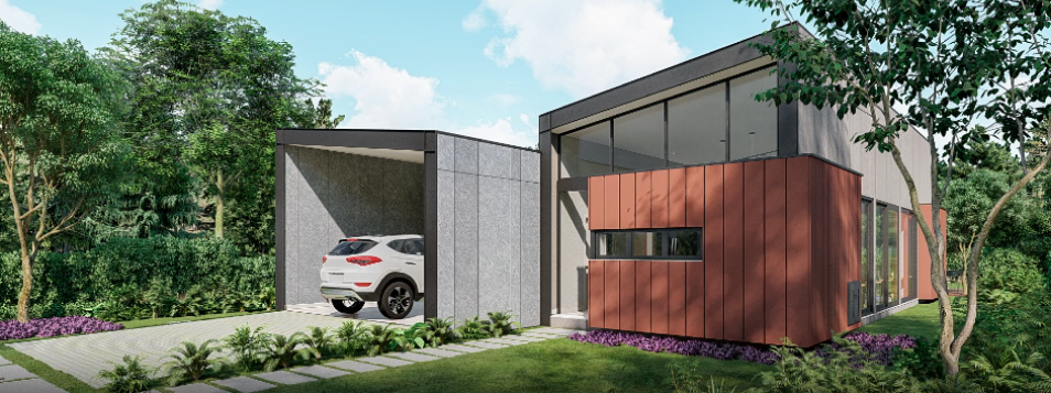 Imagem do Projeto da Casa Modular